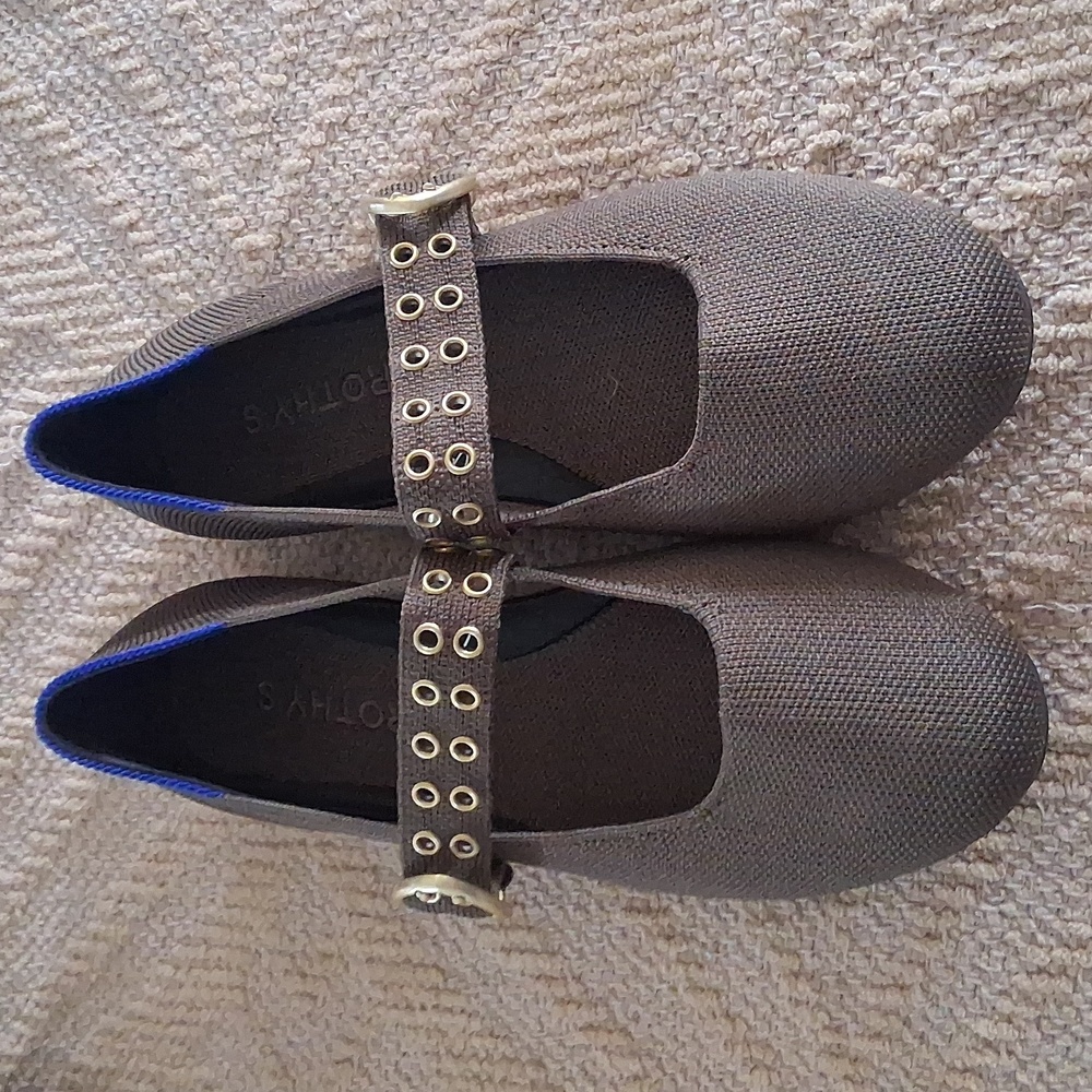 Rothy's Safari Ballet Mary Jane Flats